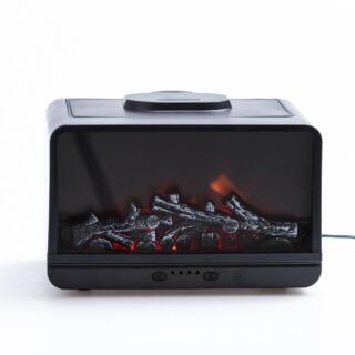 Зволожувач повітря Камін Flame fireplace 300 black