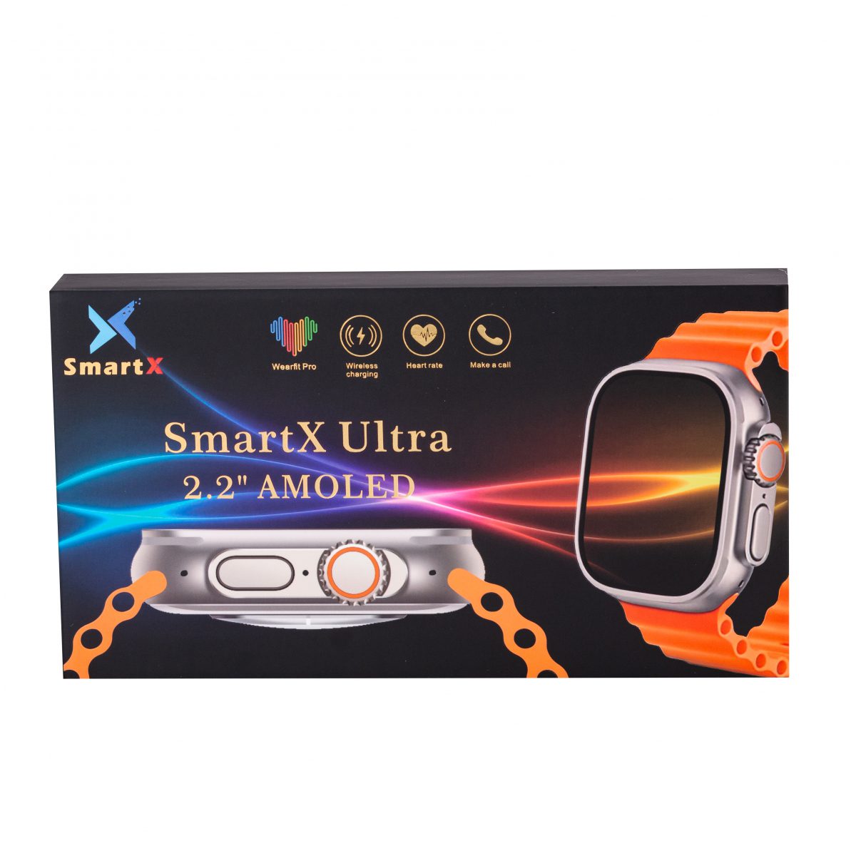 Смарт годинник SmartX8 Ultra orange водонепроникний - Зображення 3