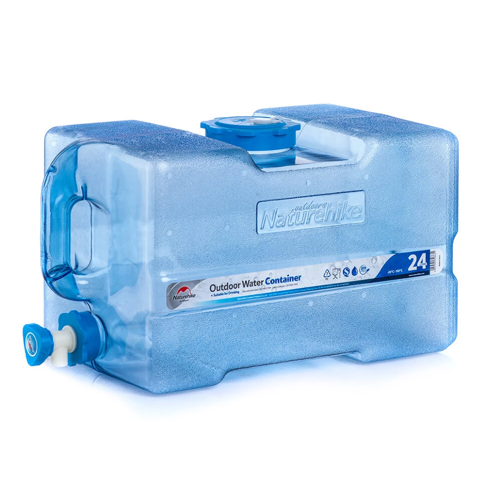 Каністра для воды Naturehike Water container PC7 19 л transparent NH18S018-T
