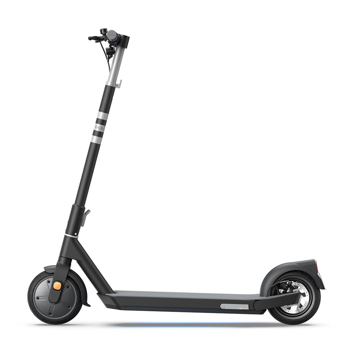 Електросамокат OKAI ES20-NEON Black 9", 300(600)W, 9.8Ah, 40km, 25kmh, 20%, NFC, App, 17,5kg