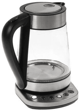Електрочайник з підсвічуванням Sokany SK-09003 Electric Kettle 2200W 1,7l прозорий чайник