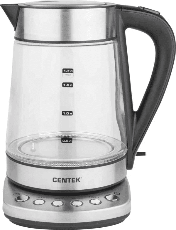 Електрочайник з підсвічуванням Sokany SK-09003 Electric Kettle 2200W 1,7l прозорий чайник