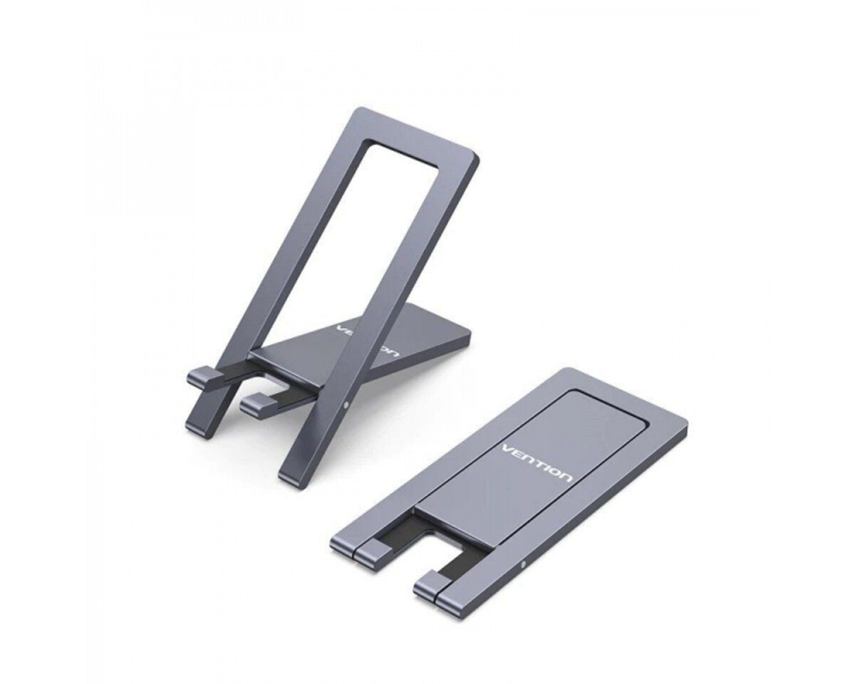 Тримач для телефону  Vention Portable Cell Phone Stand Holder for Desk Aluminum Alloy Type