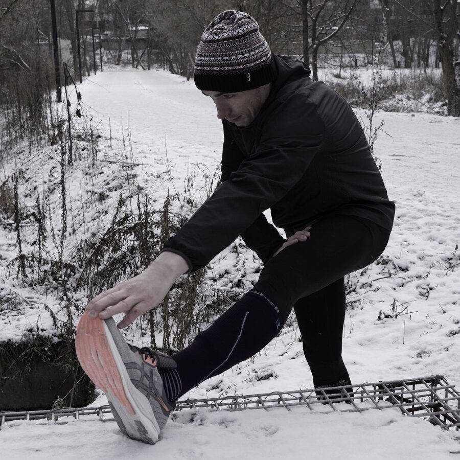 Шкарпетки водонепроникні Dexshell Compression Mudder, р-р XL, сірі