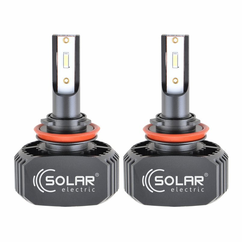 LED автолампа Solar H11 12/24V 6000K 5000Lm 40W CSP1860 2шт