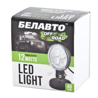 Автолампа світлодіодна BELAUTO BOL0403LA EPISTAR Spot Amber LED (4*3w)