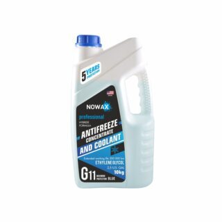 Антифриз NOWAX BLUE G11 концентрат, синій 10кг