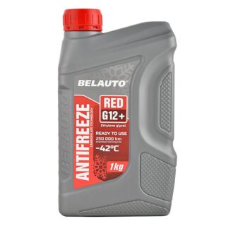 Антифриз BELAUTO ANTIFREEZEE G12+ RED, червоний, 1кг
