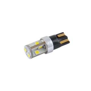 LED автолампа SOLAR 12V T10 W2.1x9.5d 10SMD white, 2шт
