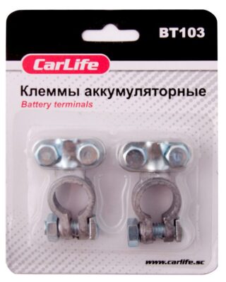 Клеми АКБ CarLife ВТ103, свинець