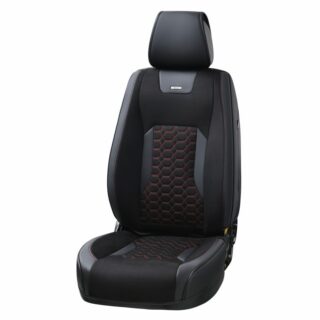 Комплект, 3D чохли для передніх сидінь BELTEX Montana, чорно-червоний 2шт