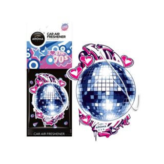 Ароматизатор Aroma Car Cellulose BACK TO 90' & 70' - Disco Ball
