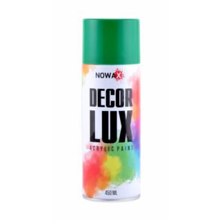 Акрилова спрей-фарба NOWAX DecorLux, 450 мл, м'ятно-зелений, (MINT Green/RAL6029)
