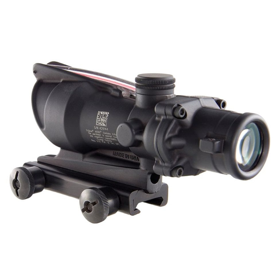 Комплект Trijicon приціл оптичний ACOG 4x32 BAC і приціл коліматорний RMR 3.25 МОА Gray