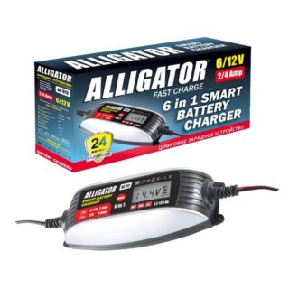 Зарядний пристрій для АКБ Alligator AC812 6/12V, 4А