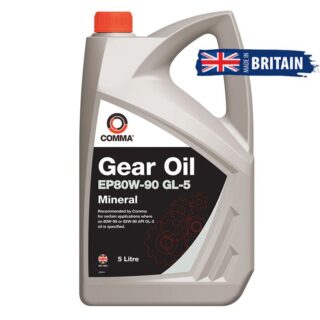 Трансмісійне мастило Comma GEAR OIL EP80W90 GL5  5л