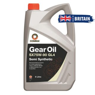Трансмісійне мастило Comma GEAR OIL SX75W-90 GL4 5л