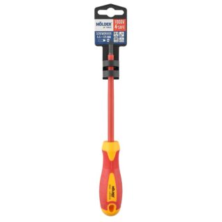 Викрутка Molder MT35005 шліцева діелектрична VDE 1000В, SL5.5x125mm