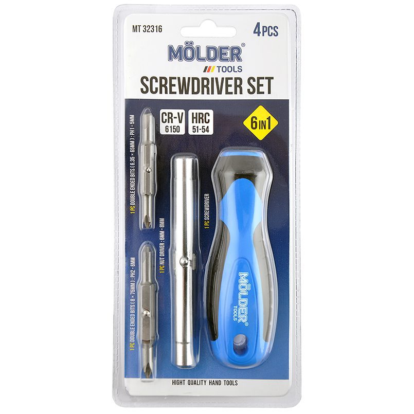Викрутка Molder MT32316 6в1