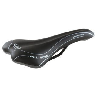 Сідло велосипедне Selle Monte Grappa All Road SMG-13224, чорно-сіре