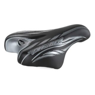 Сідло велосипедне Selle Monte Grappa Junior OK-GO SMG-09951, чорно-сіре
