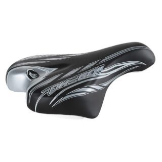 Сідло велосипедне Selle Monte Grappa Junior OK-GO SMG-09968, чорно-сіре