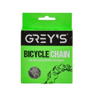 Ланцюг велосипедний Grey's 10шв. SLA-H10 Silver, 116 ланок