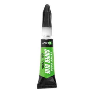 Суперклей гель Nowax NX49309, 100% СА, 3г*6шт, дисплей