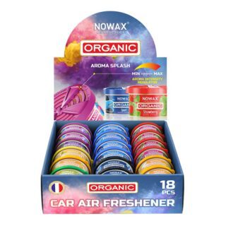 MIX ароматизаторів Nowax Organic у виставковий бокс