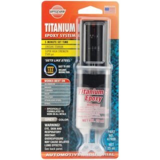 Універсальний титановий клей для металу Versachem TITANIUM 5 EPOXY, 25мл