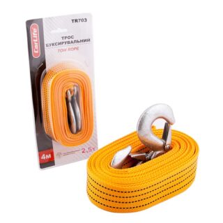 Буксирувальний трос CarLife TR703 2,5 т, 4 м