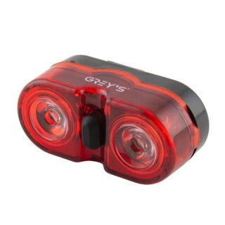 Ліхтарик на велосипед задній Grey's GR11160 2хLEDs 1W