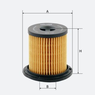 Фільтр паливний Molder Filter KFX 73D (WF8315, KX183D, PU731X)
