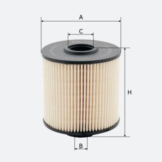 Фільтр паливний Molder Filter KFX 57/2D (95021E, KX67/2DEco, PU10461X)