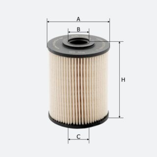 Фільтр паливний Molder Filter KFX 121D (WF8166, KX231DEco, P732X)