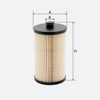 Фільтр паливний Molder Filter KFX 112D (WF8392, KX222DEco, PU816X)