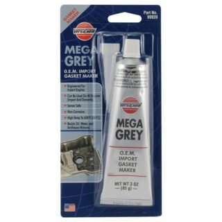 Герметик Versachem MEGA СІРИЙ SILICONE силіконовий, сірий, 85г