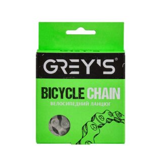 Ланцюг велосипедний Grey's 6-7шв. S50 NP Silver, 116 ланок