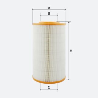 Фільтр повітряний Molder Filter LF 501 (WA6487, LX611, C17278)