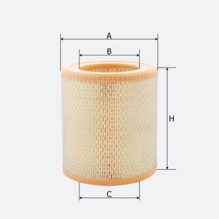 Фільтр повітряний Molder Filter LF 368/1 (WA6441, LX478/1, C17129)