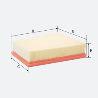 Фільтр повітряний Molder Filter LF 2521 (WA9569, LX2631, C25101)