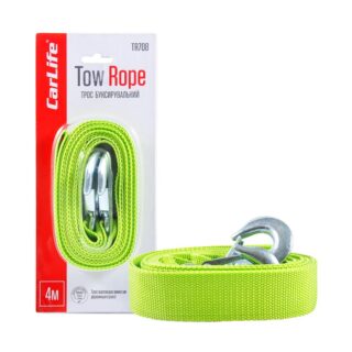 Буксирувальний трос CarLife TR708 3 т, 4 м