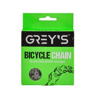 Ланцюг велосипедний Grey's 10шв. S10 Silver/Grey, 116 ланок