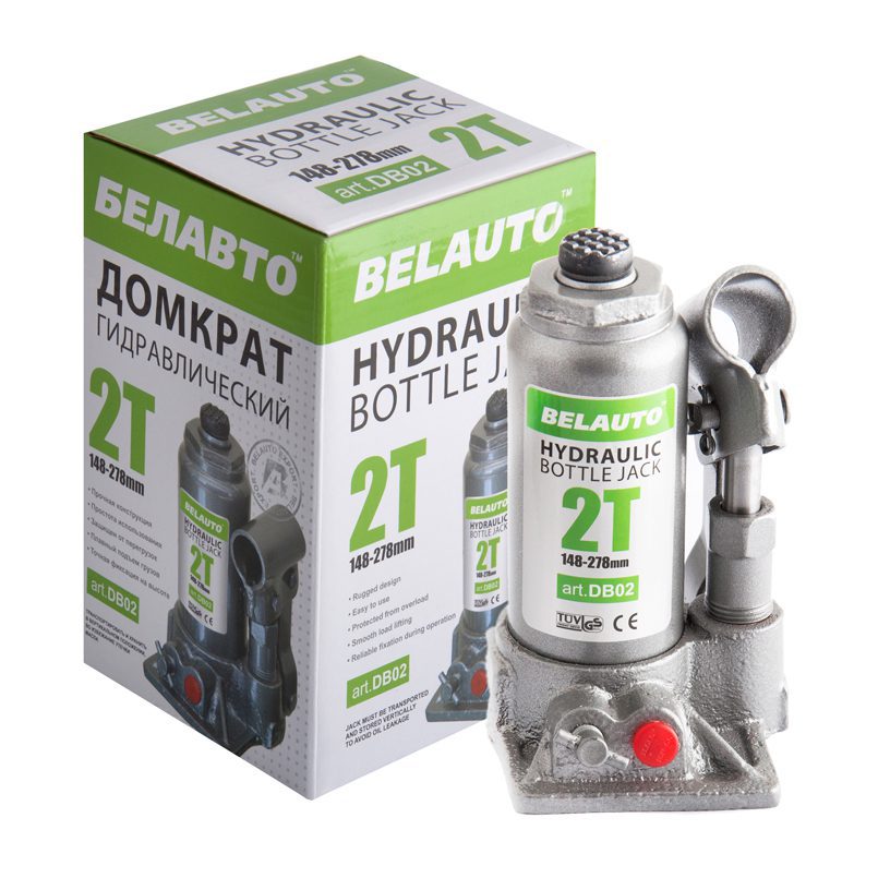 Домкрат гідравлічний BELAUTO DB02, 2 т