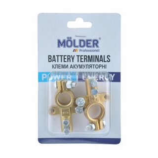 Клеми АКБ Molder MA21180 посилена EURO, латунь