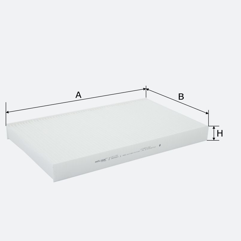 Фільтр салону Molder Filter LK 119 (WP9222, LA229, CU3540)