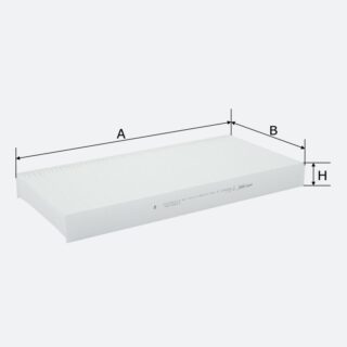 Фільтр салону Molder Filter LK 7 (WP9034, LA117, CU3337)