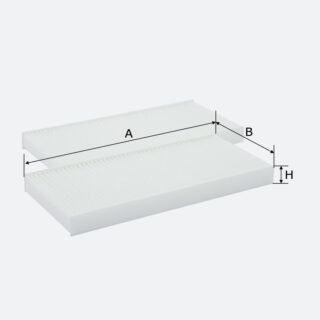 Фільтр салону Molder Filter LK 358 (WP9336, LA468/S, CU24182)