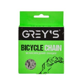 Ланцюг велосипедний Grey's 1шв. S410 NP Silver, 112 ланок