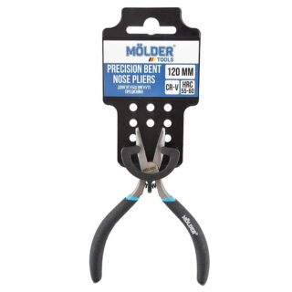 Довгогубці прецизійні вигнуті MOLDER MT41312 Cr-V 120мм